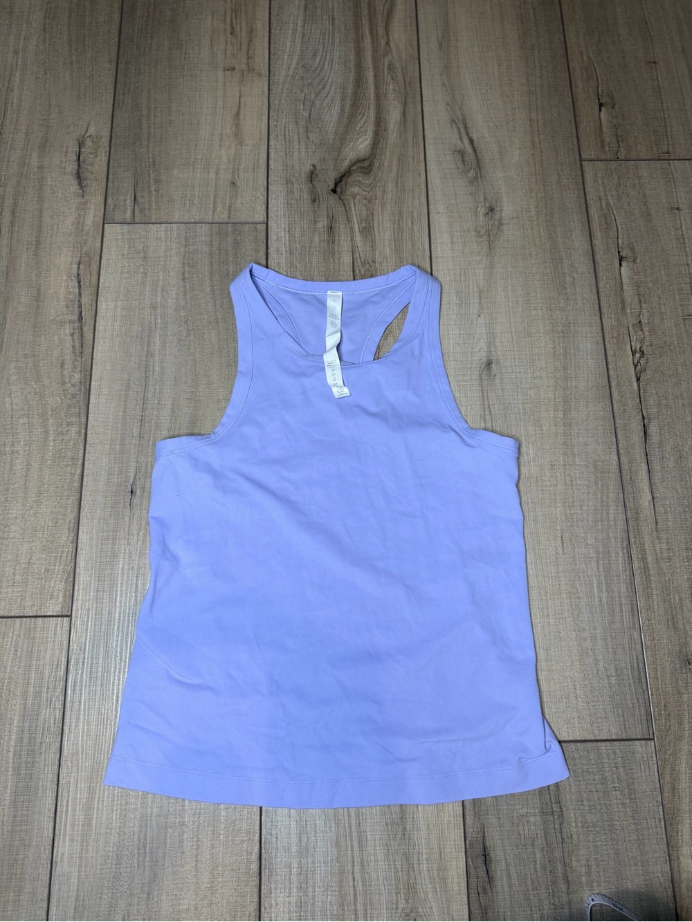 lululemon Lavender Purple Racerback Workout Tank Top Size 6 Athletic Yoga